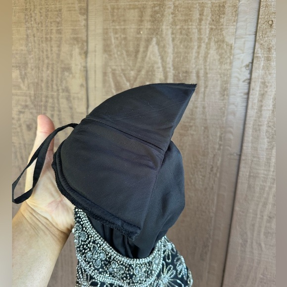 RARE Beautiful Papell Boutique Silk Beaded Evening Blouse size Small Petite - Picture 7 of 7